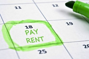 Pay Rent Concept
