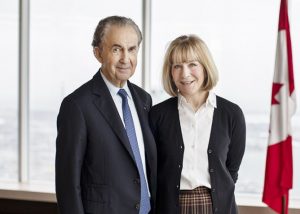 Gerald Schwartz and Heather Reisman