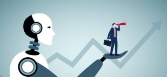 AI exit value surges, driven by IPOs: Deloitte Photo illustrating use of AI to see future business trends.