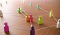 Photo illustrating concept of networking.