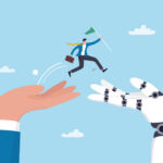 Illustration of the concept of adopting AI.