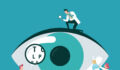 More than meets the eye Photo illustration of the concept of eyesight.
