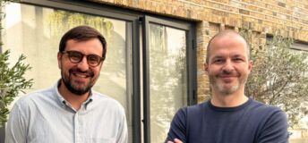 Photo of Brighteye Ventures partners David Guérin (L) and Ben Wirz.