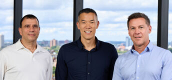 Volition team (l. to r.): Roger Hurwitz, Larry Cheng and Sean Cantwell.