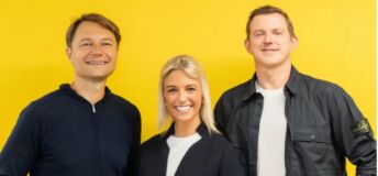 Photo of Dig Ventures general partners Ryti Vitkauskas and Melissa Klinger and founding partner Ross Mason.